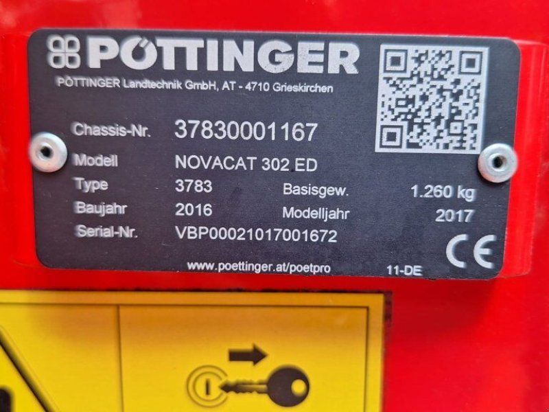 Pöttinger Novacat 302 ED