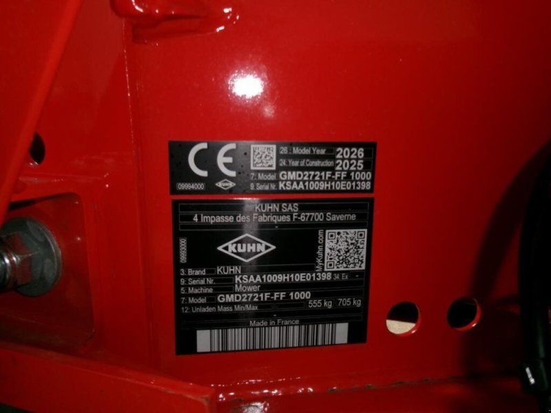 Kuhn GMD 2721 F-FF Compact