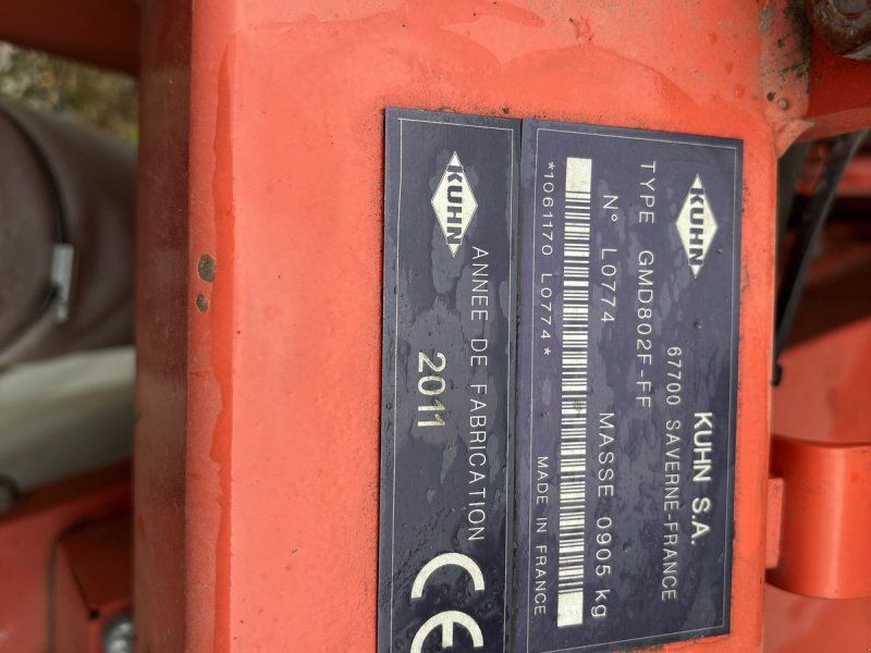 Kuhn GMD 802F-FF