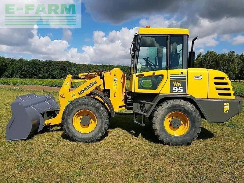 Komatsu wa-95/3. schaufel-palettengabel