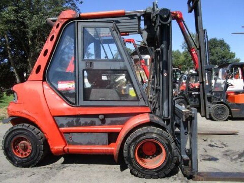 Linde H80D-02 Zinkenversteller + Dupl-Freisichtmast