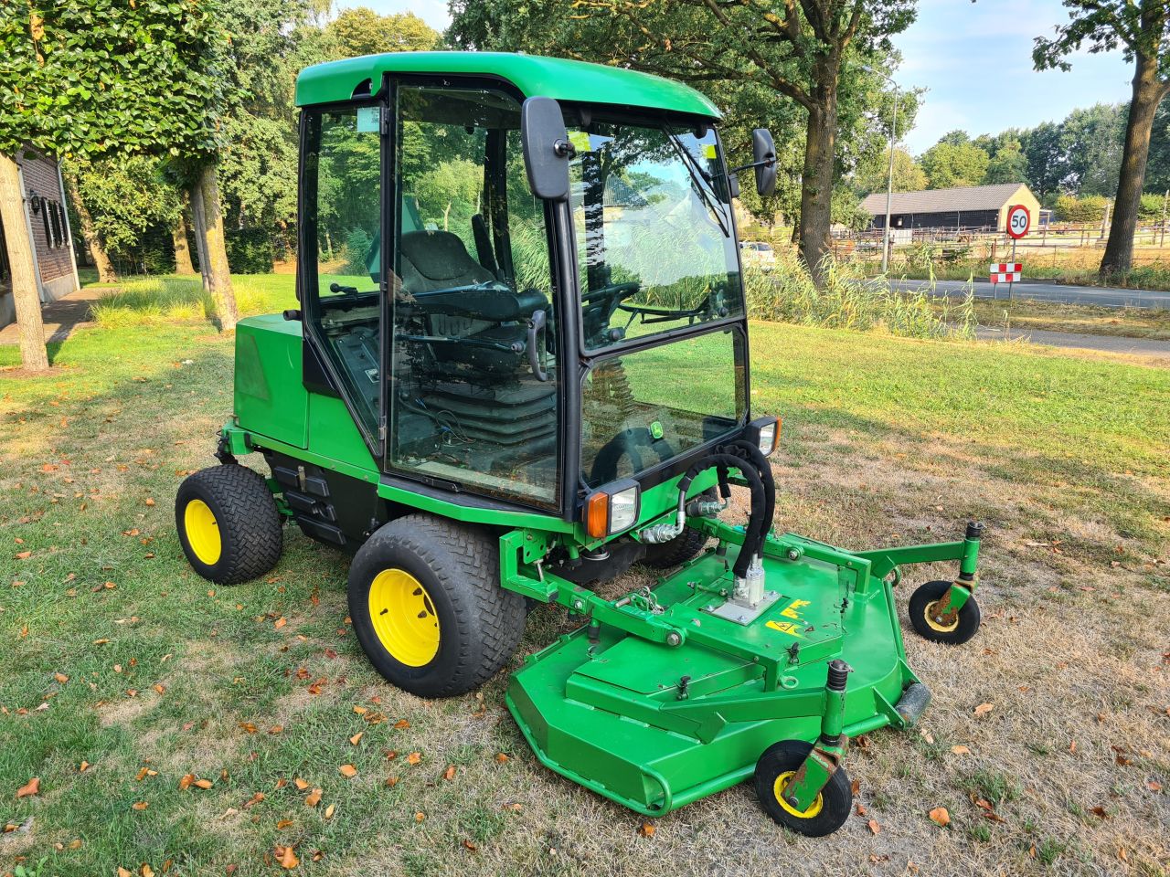 John Deere 1505 frontmaaier Yanmar diesel motor 4x4