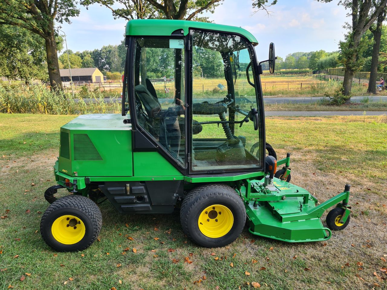 John Deere 1505 frontmaaier Yanmar diesel motor 4x4