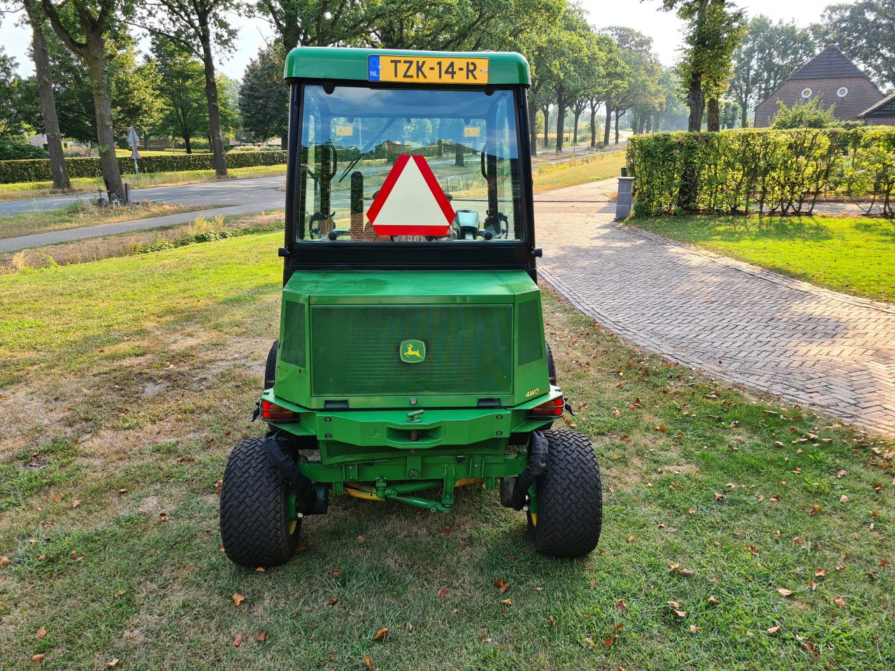 John Deere 1505 frontmaaier Yanmar diesel motor 4x4