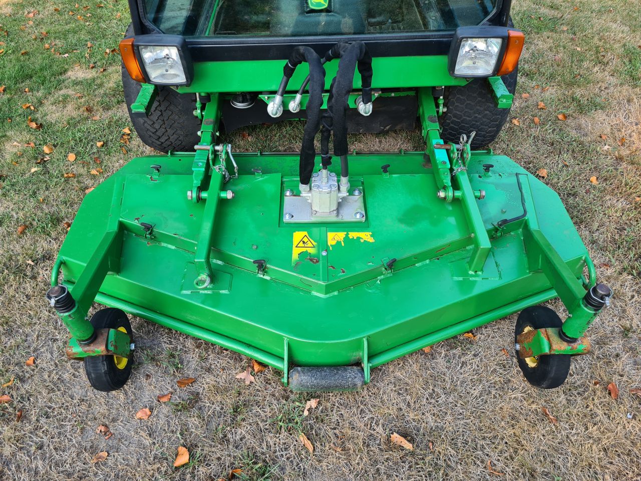 John Deere 1505 frontmaaier Yanmar diesel motor 4x4