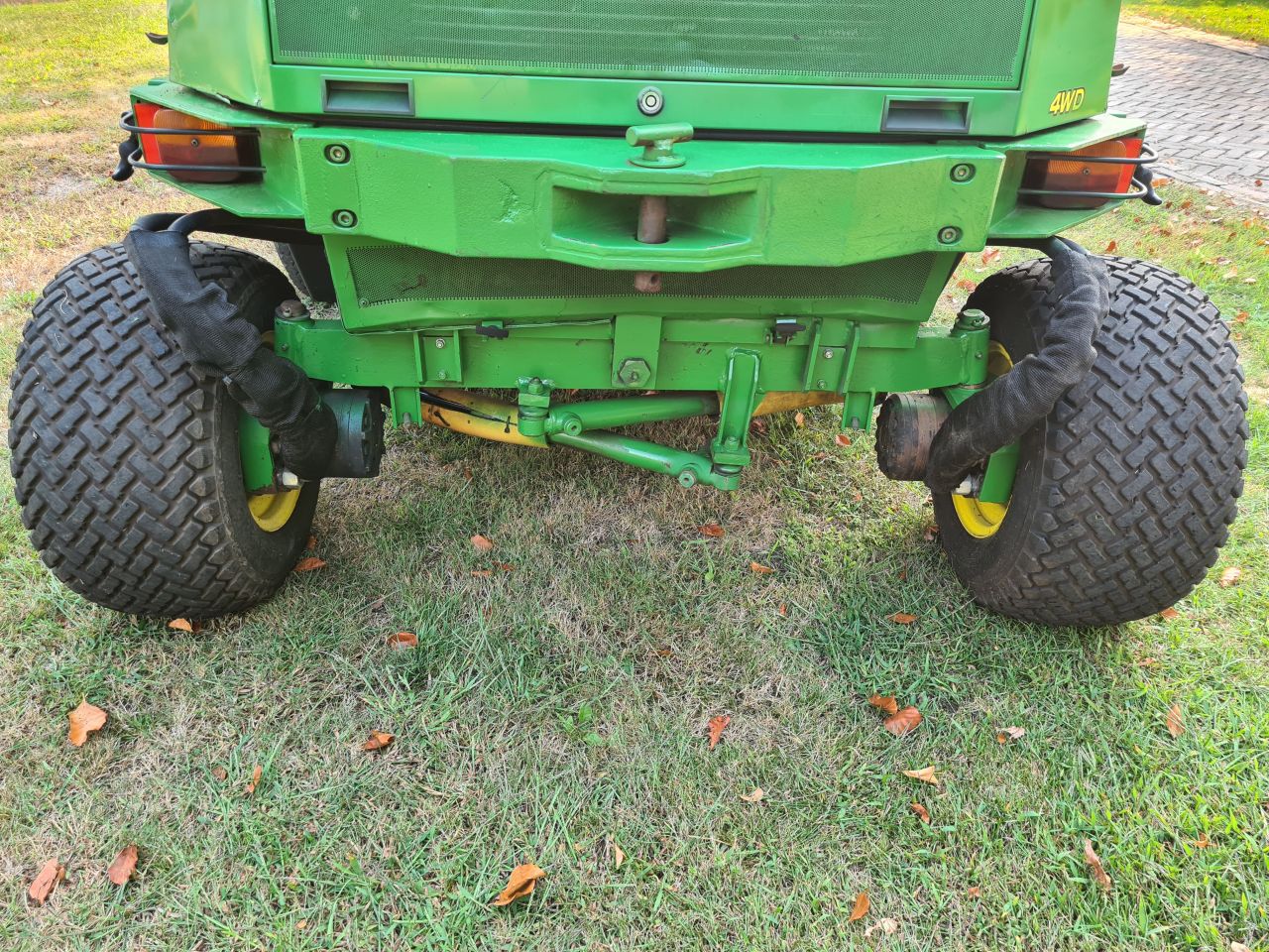 John Deere 1505 frontmaaier Yanmar diesel motor 4x4
