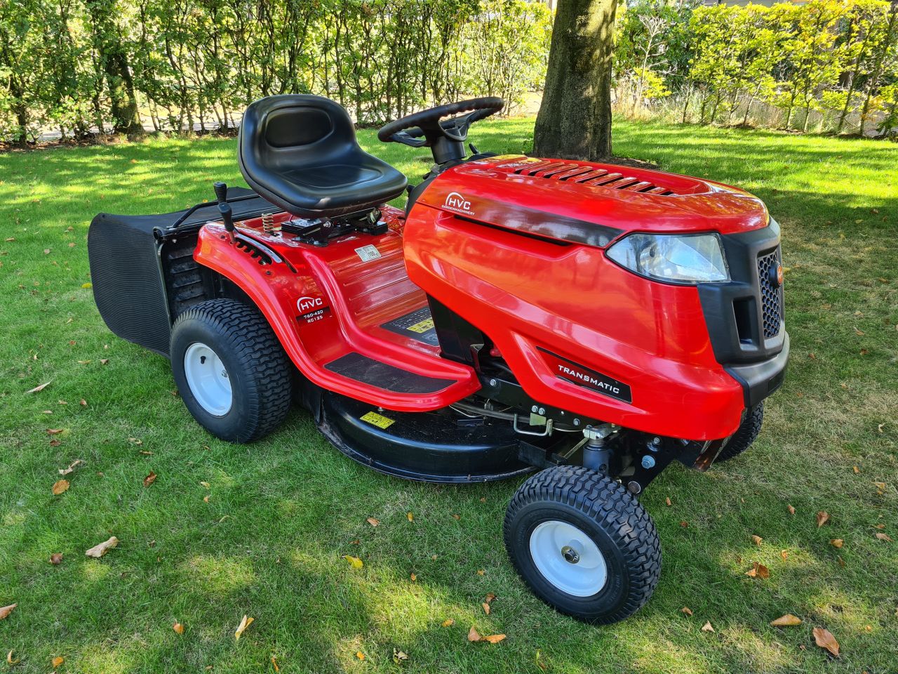MTD RC 125 zitmaaier met opvangbak als nieuw.