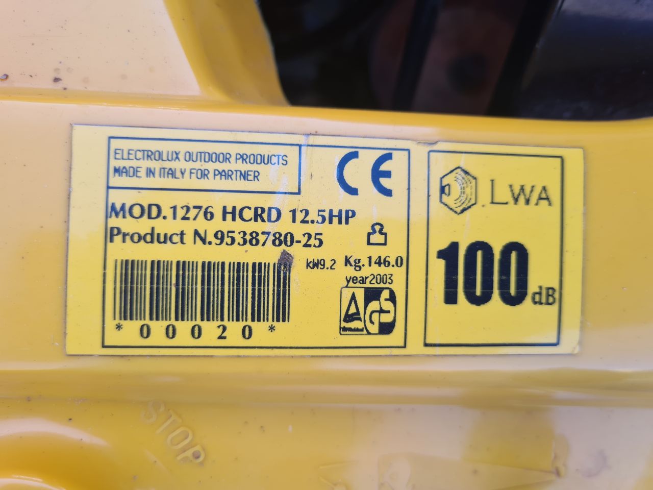 Partner zitmaaier met opvangbak hydrostaat.