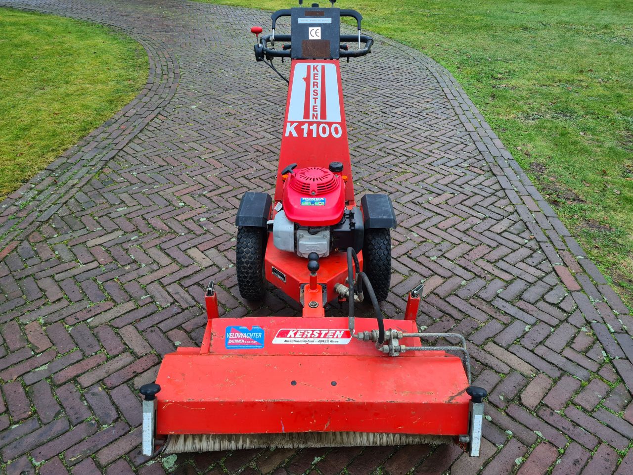 Kersten K 1100 veegmachine hydrostaat.