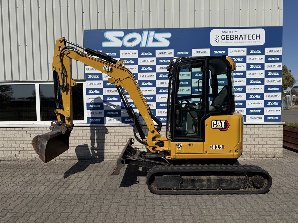 Caterpillar 303.5 graafmachine minigraver rupskraan