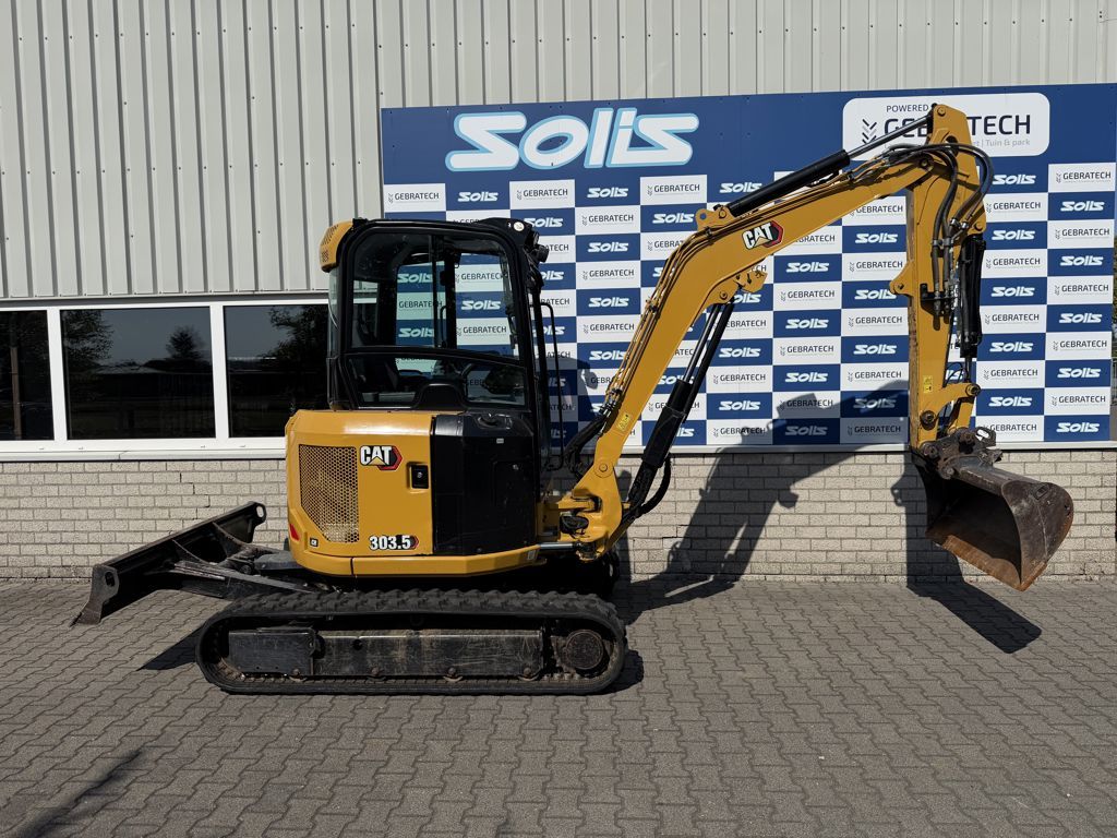 Caterpillar 303.5 graafmachine minigraver rupskraan