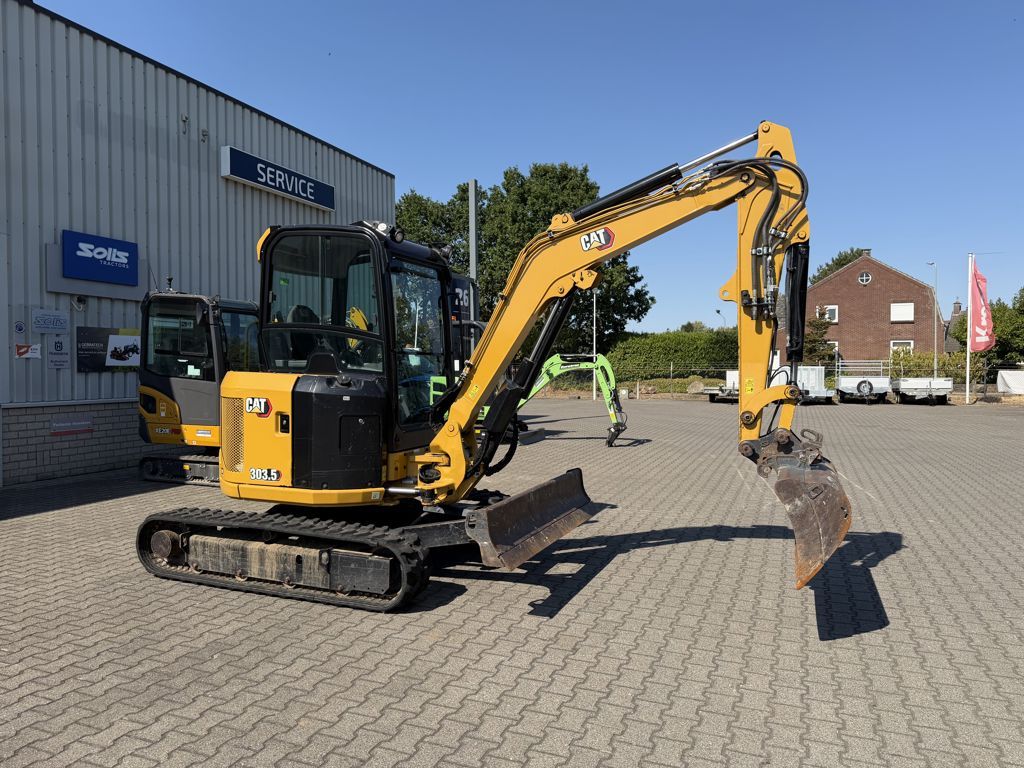 Caterpillar 303.5 graafmachine minigraver rupskraan