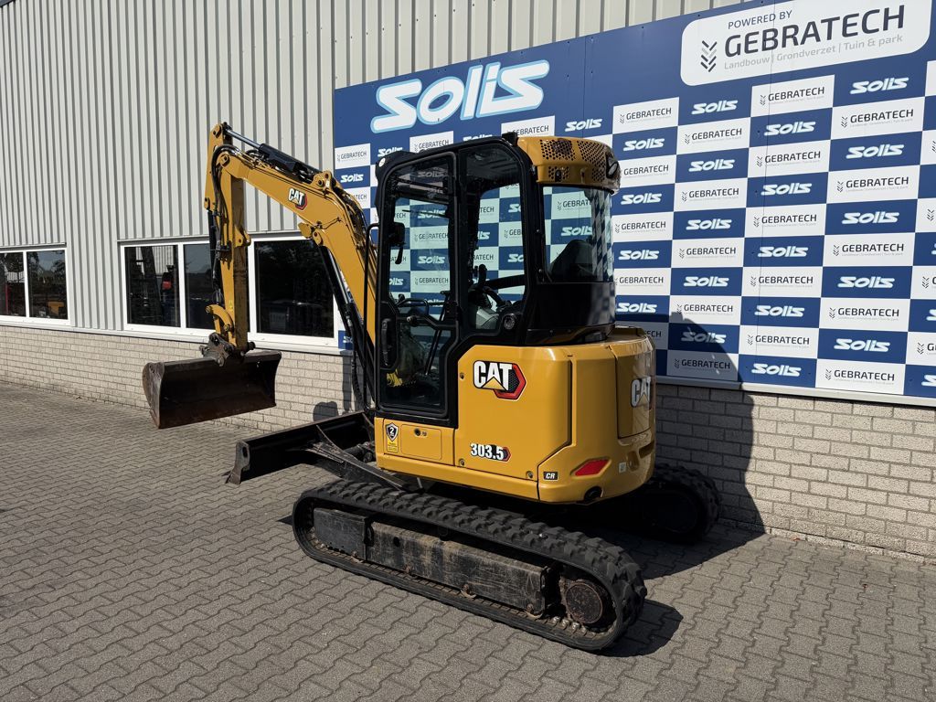 Caterpillar 303.5 graafmachine minigraver rupskraan