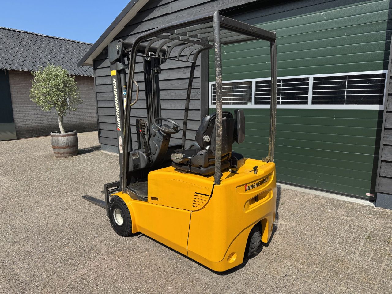 Jungheinrich EFG-DH 1500 kg vorkheftruck / elektrische heftruck