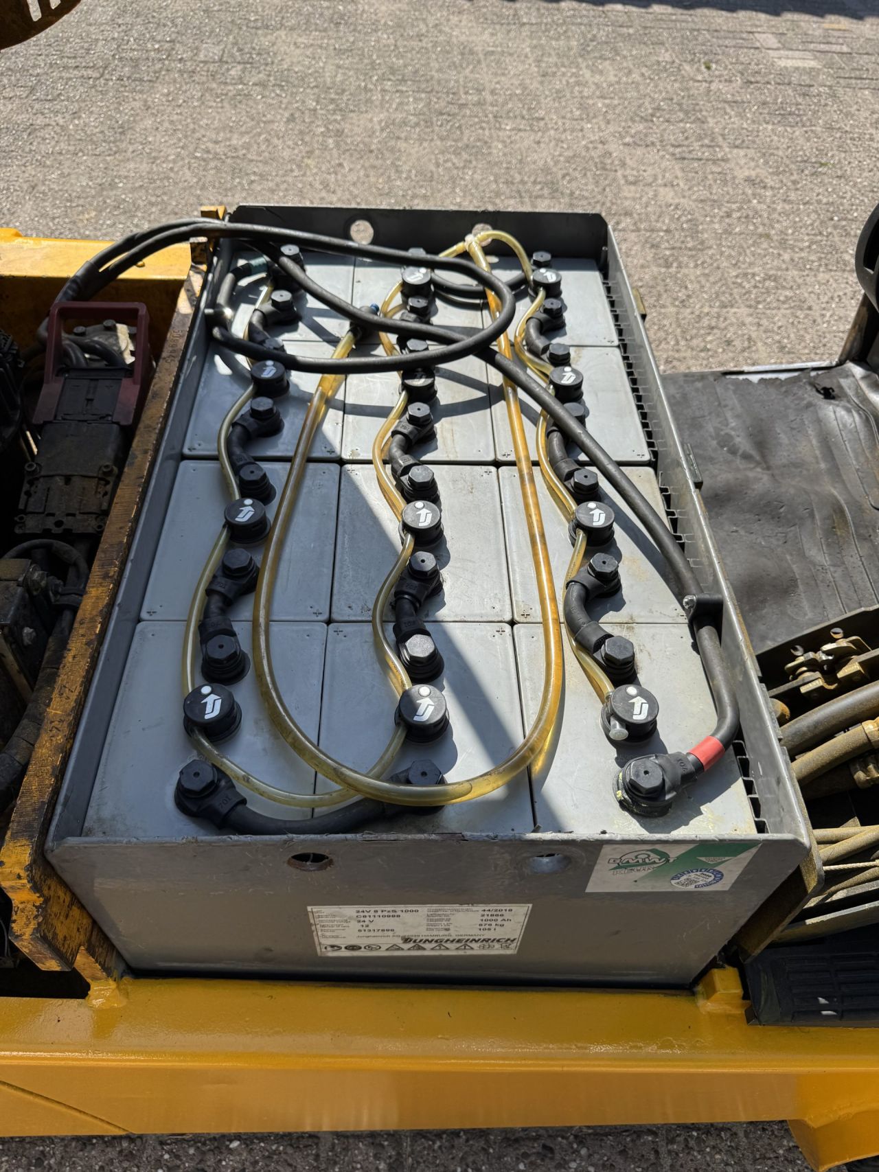 Jungheinrich EFG-DH 1500 kg vorkheftruck / elektrische heftruck