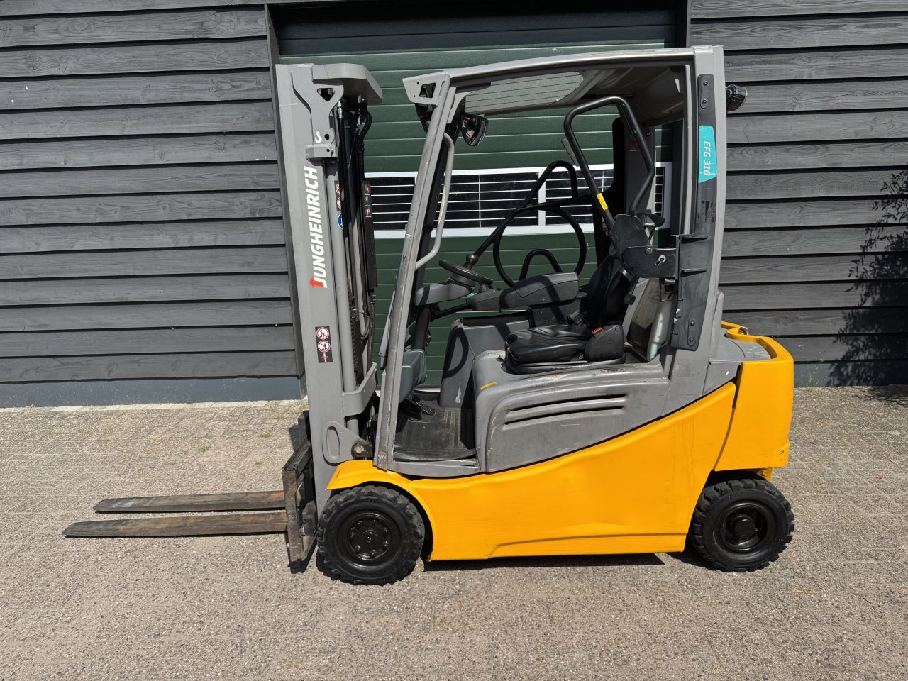 Jungheinrich EFG316 elektrische heftruck 1600kg (2018)