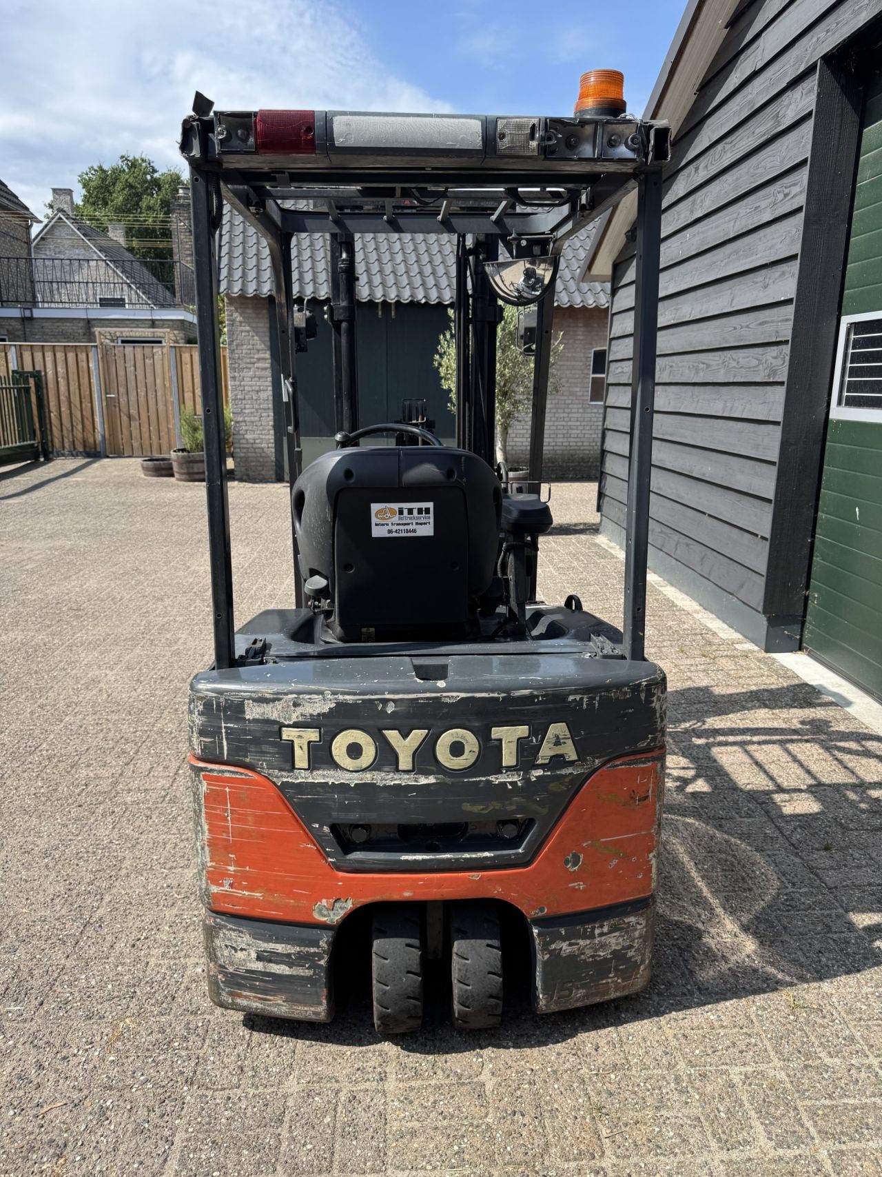 Toyota 7FBEF15 elektrische heftruck 1500 kg(2005)