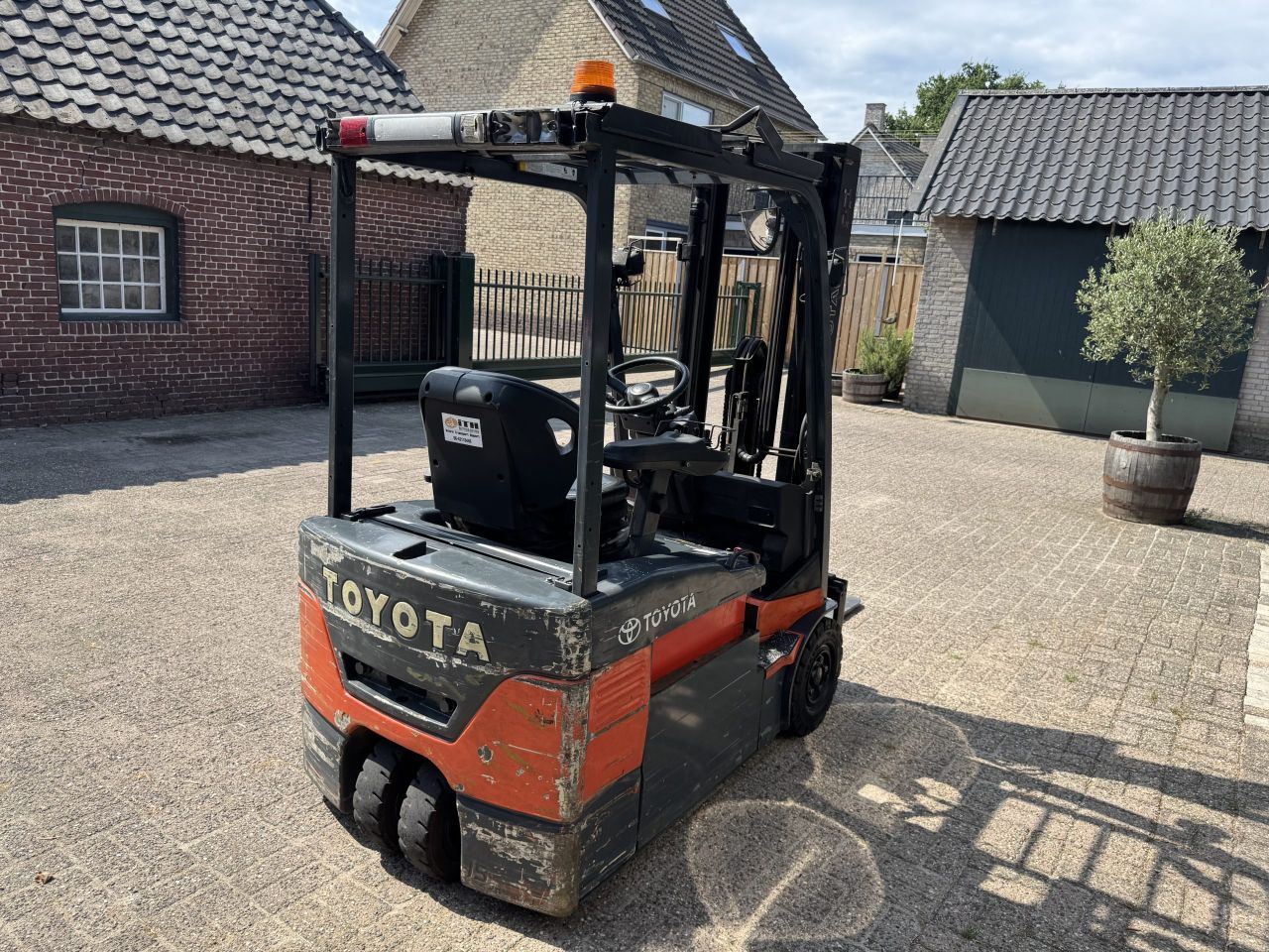 Toyota 7FBEF15 elektrische heftruck 1500 kg(2005)
