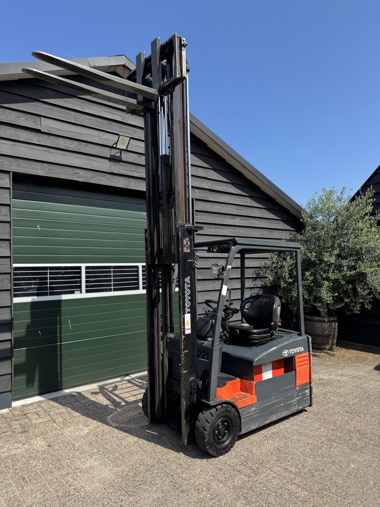 Toyota 7FBEF15 elektrische heftruck 1500 kg(2005)