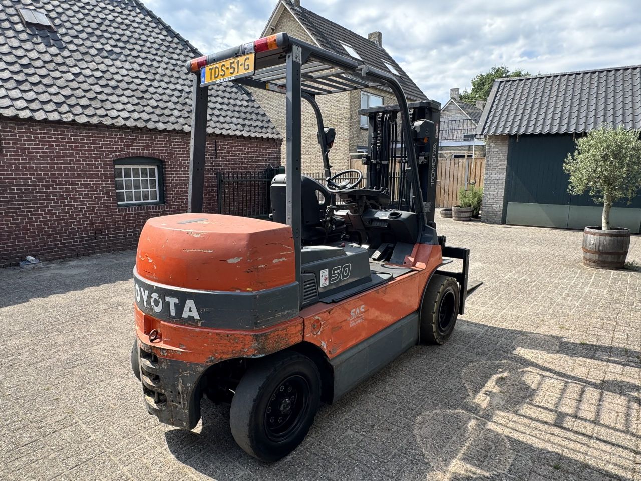 Toyota 7FBMF50 elektrische heftruck 5000kg (2006)