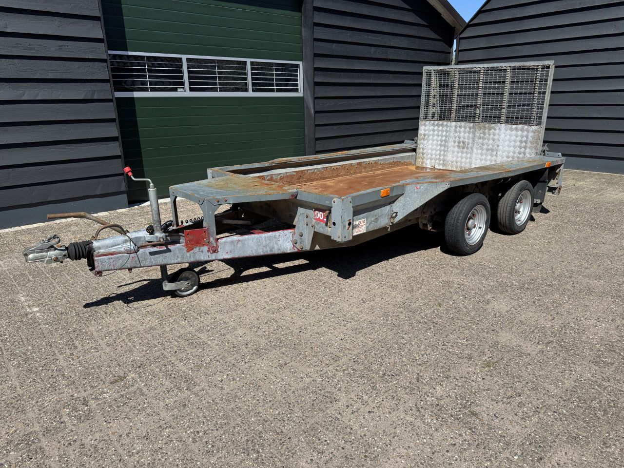 Ifor Williams GX105 met klep (2007)