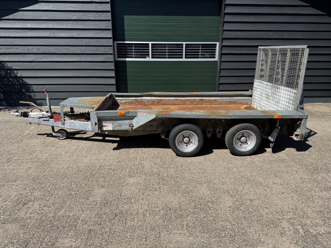 Ifor Williams GX105 met klep (2007)