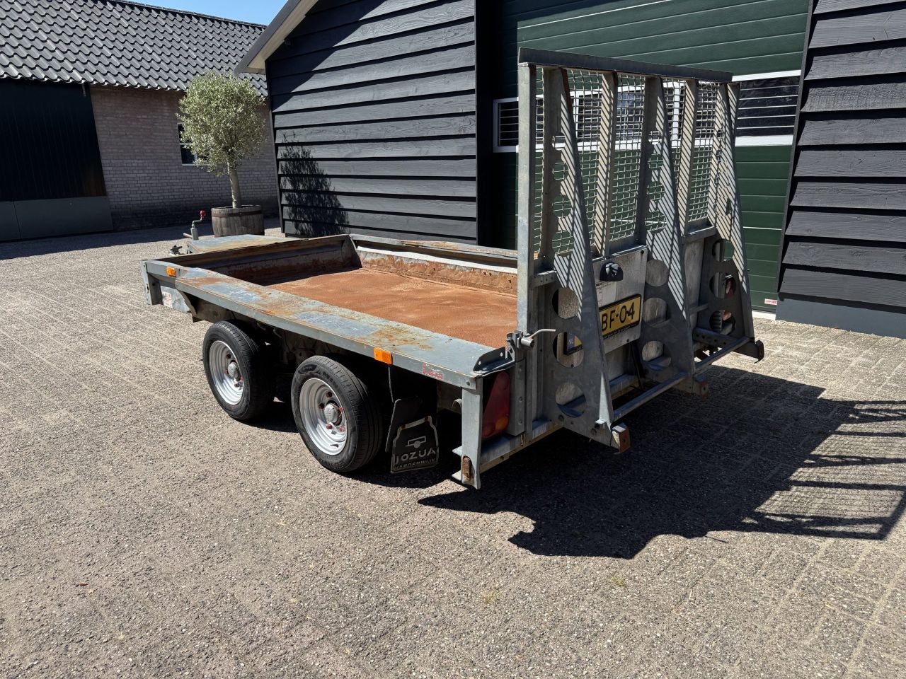 Ifor Williams GX105 met klep (2007)