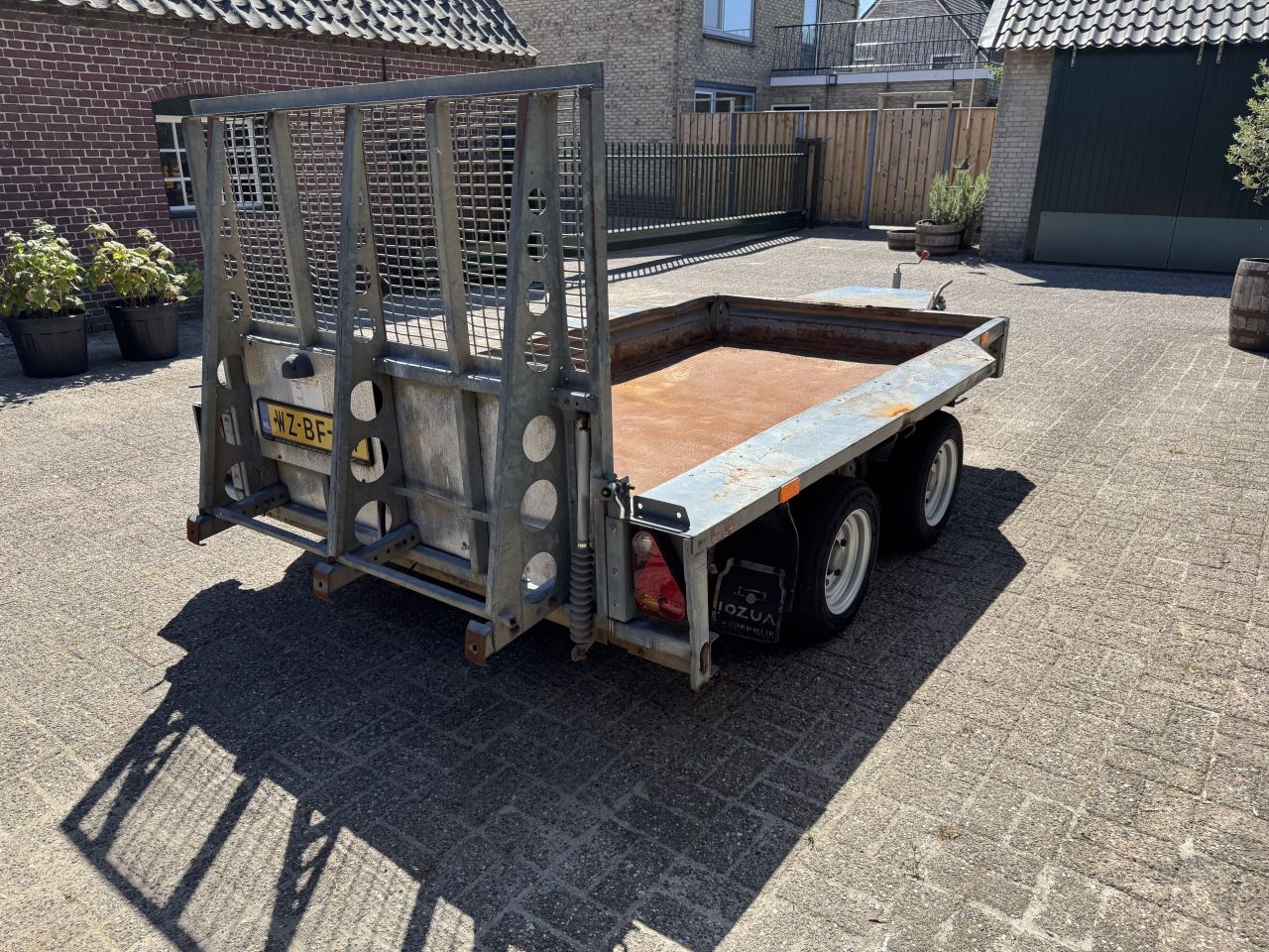 Ifor Williams GX105 met klep (2007)