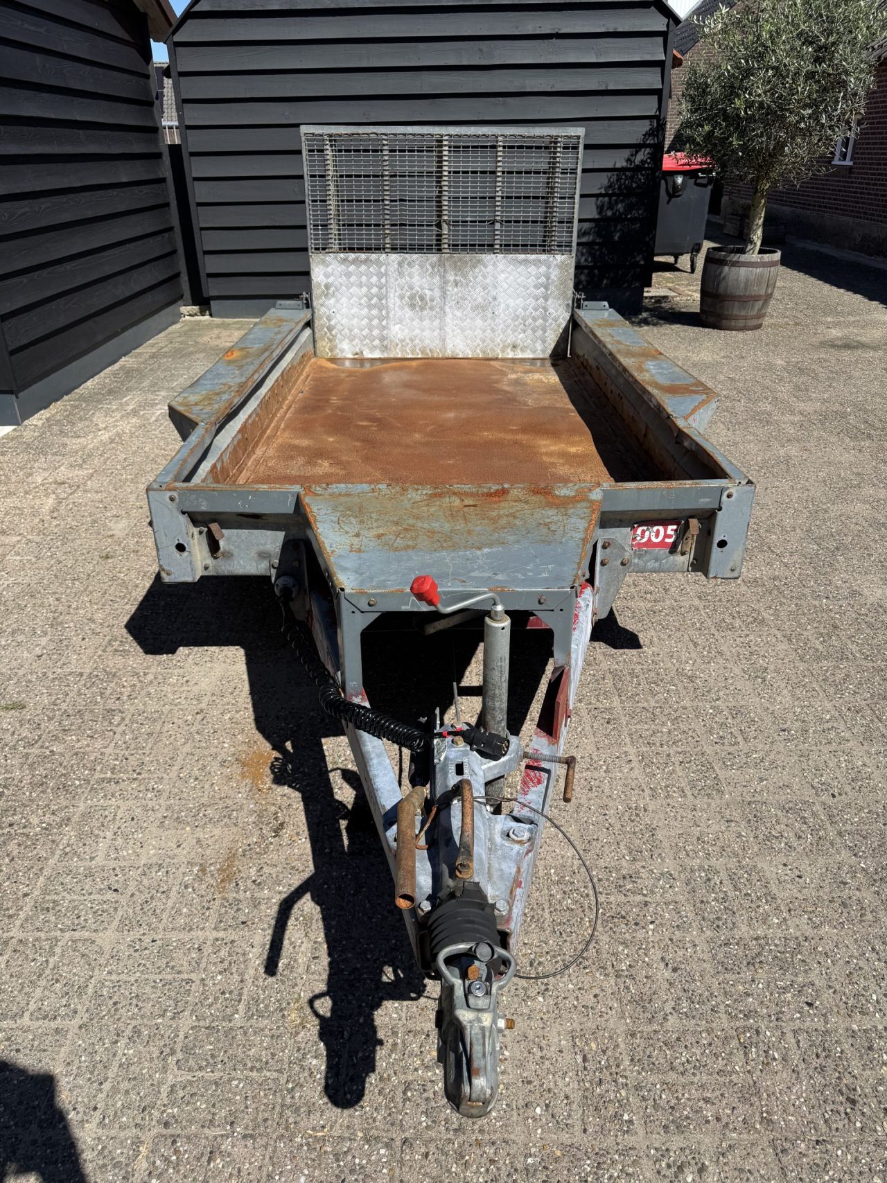 Ifor Williams GX105 met klep (2007)