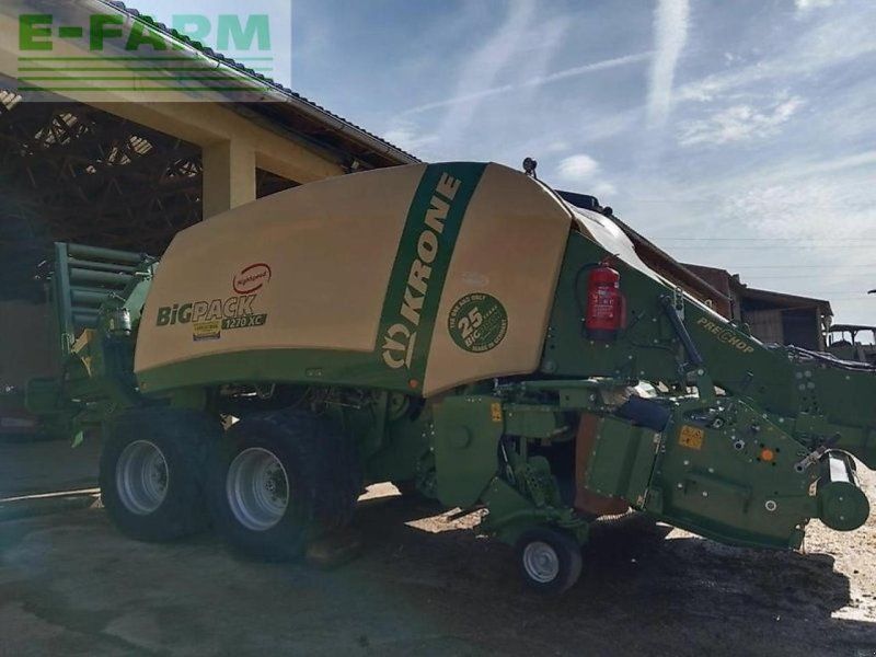 Krone big pack 1270 xc mit prechop vorbauhäcksler