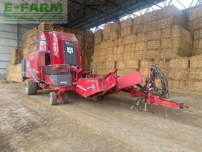 Massey Ferguson 1840 hd + marcrest bale baron 5250 pl