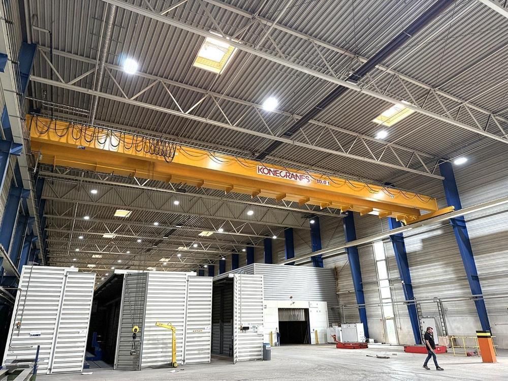 2012 Kone 10 T x 28.470 mm Laufkran (Halle 4)