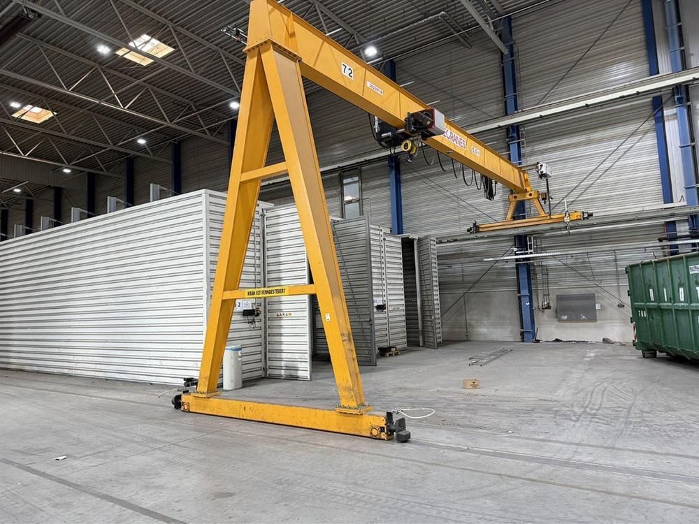 2012 Kone 5T x 15.030 mm Halbportalkran (Halle 4)