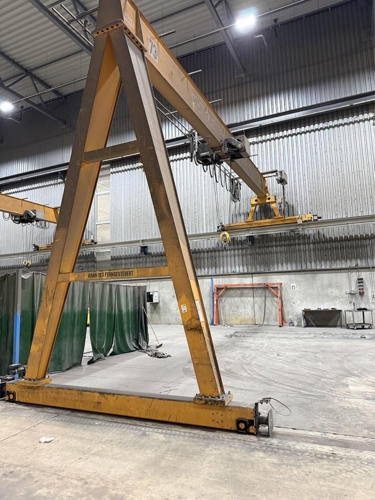 2012 Kone 5T x 15,030 mm Semi-gantry overhead crane (Hall 3)