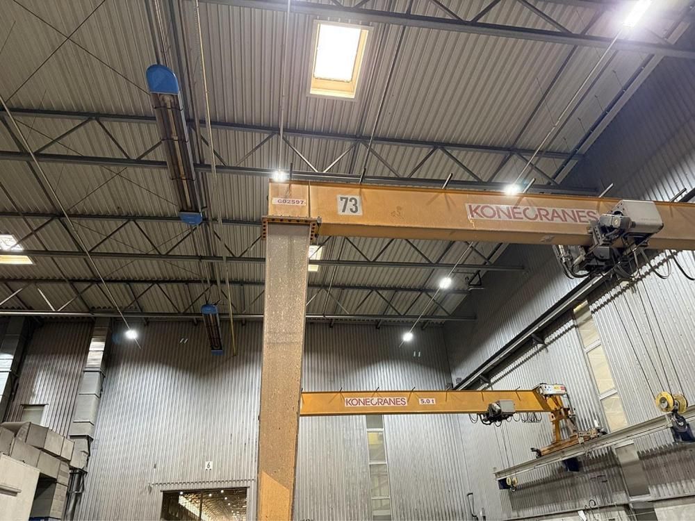 2012 Kone 5T x 15,030 mm Semi-gantry overhead crane (Hall 3)