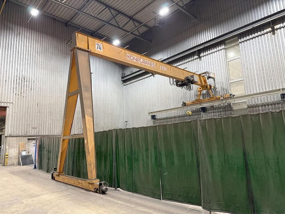 2012 Kone 5T x 15.030 mm Halbportalkran (Halle 3)