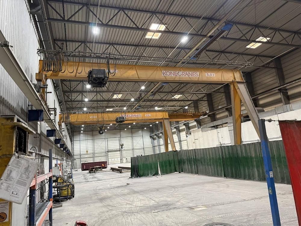 2012 Kone 5T x 15.030 mm Halbportalkran (Halle 3)