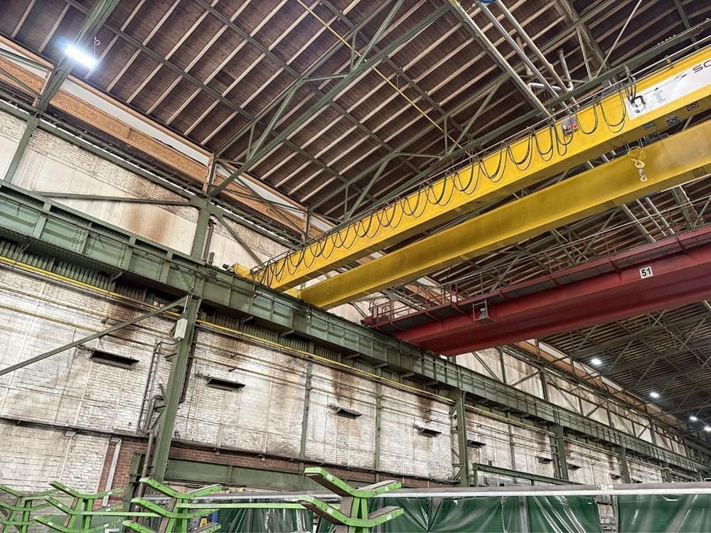 2007 Stahl 10 T x 30.000 mm bovenloopkraan (hal 2)