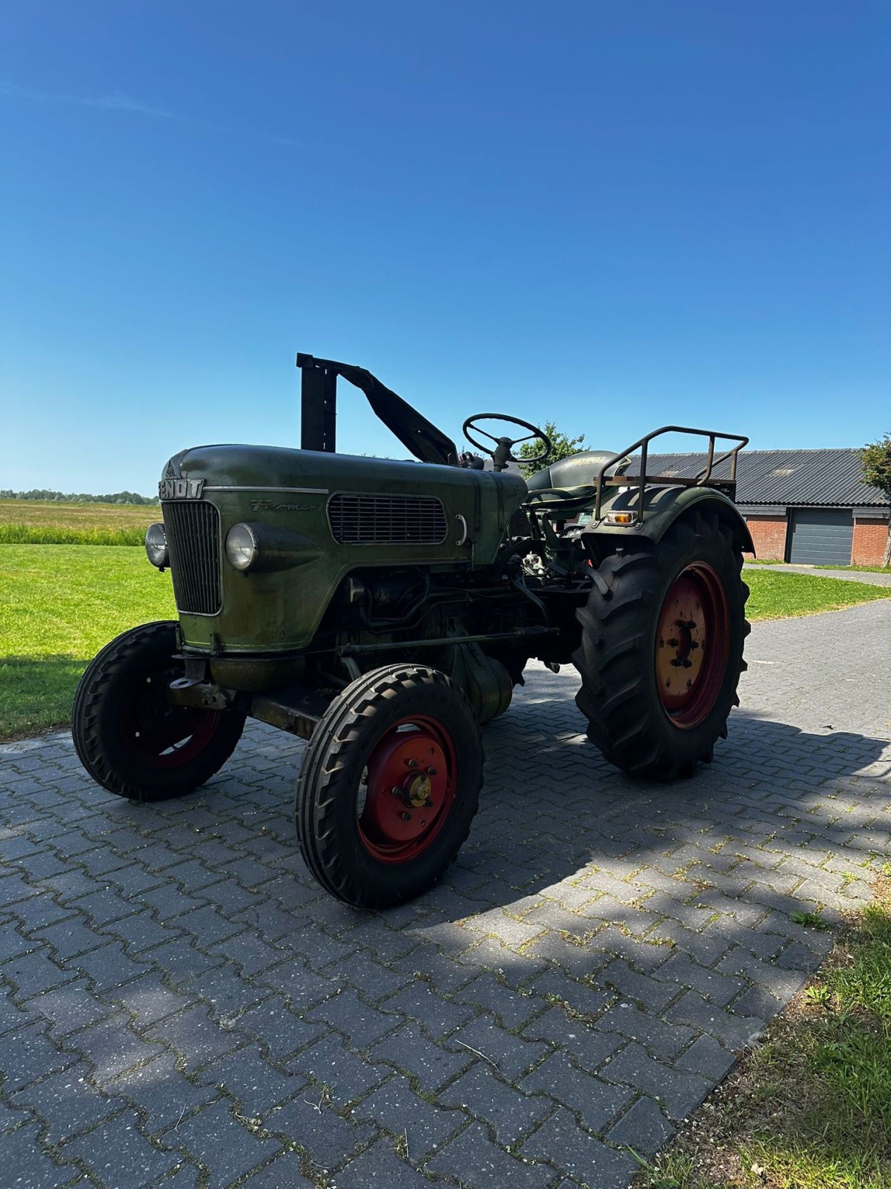 Fendt Farmer 1 met hef en maaibalk