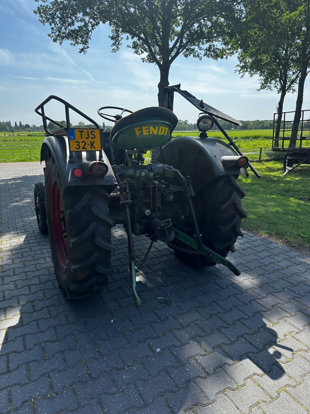 Fendt Farmer 1 met hef en maaibalk