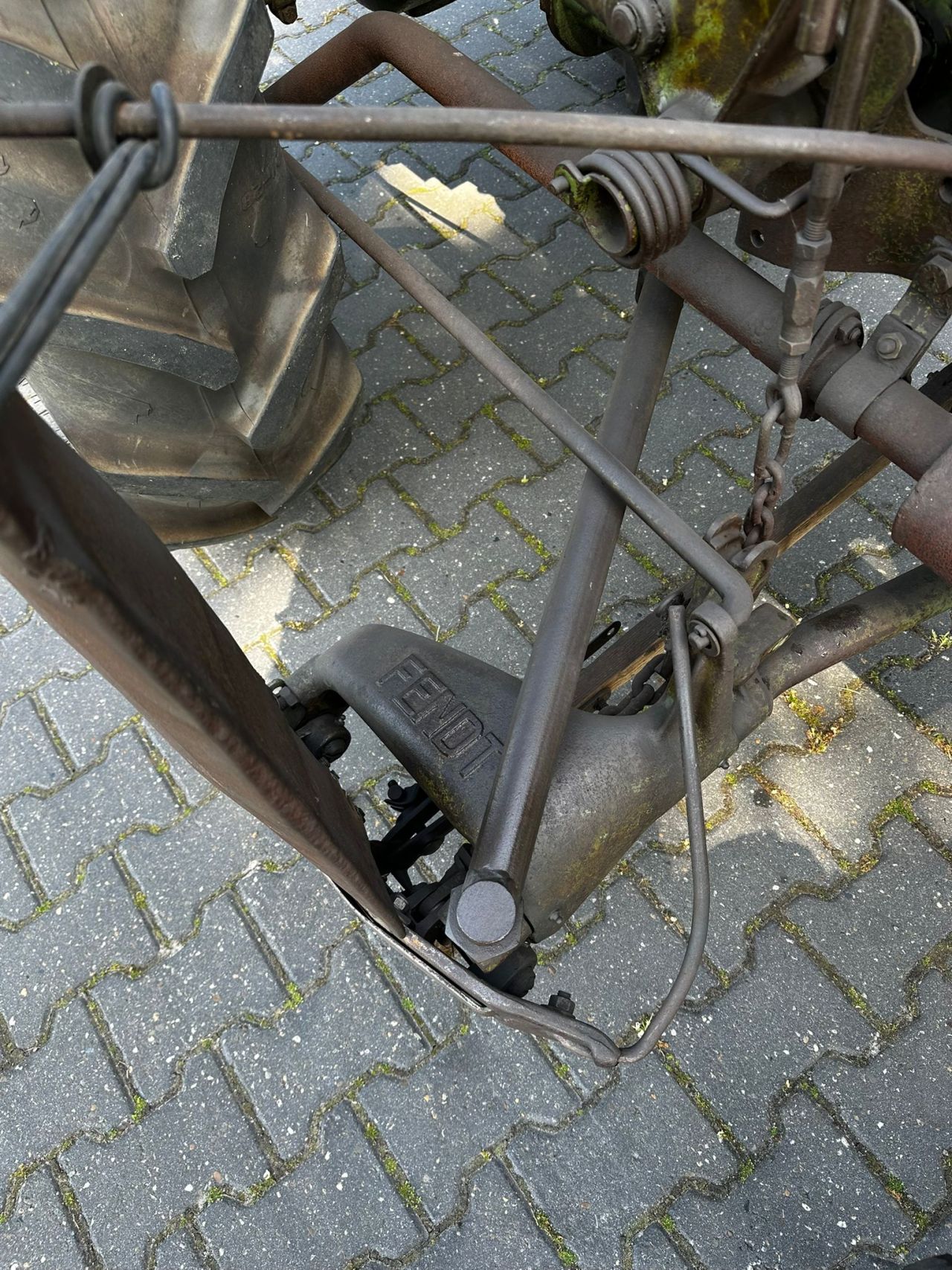 Fendt Farmer 1 met hef en maaibalk