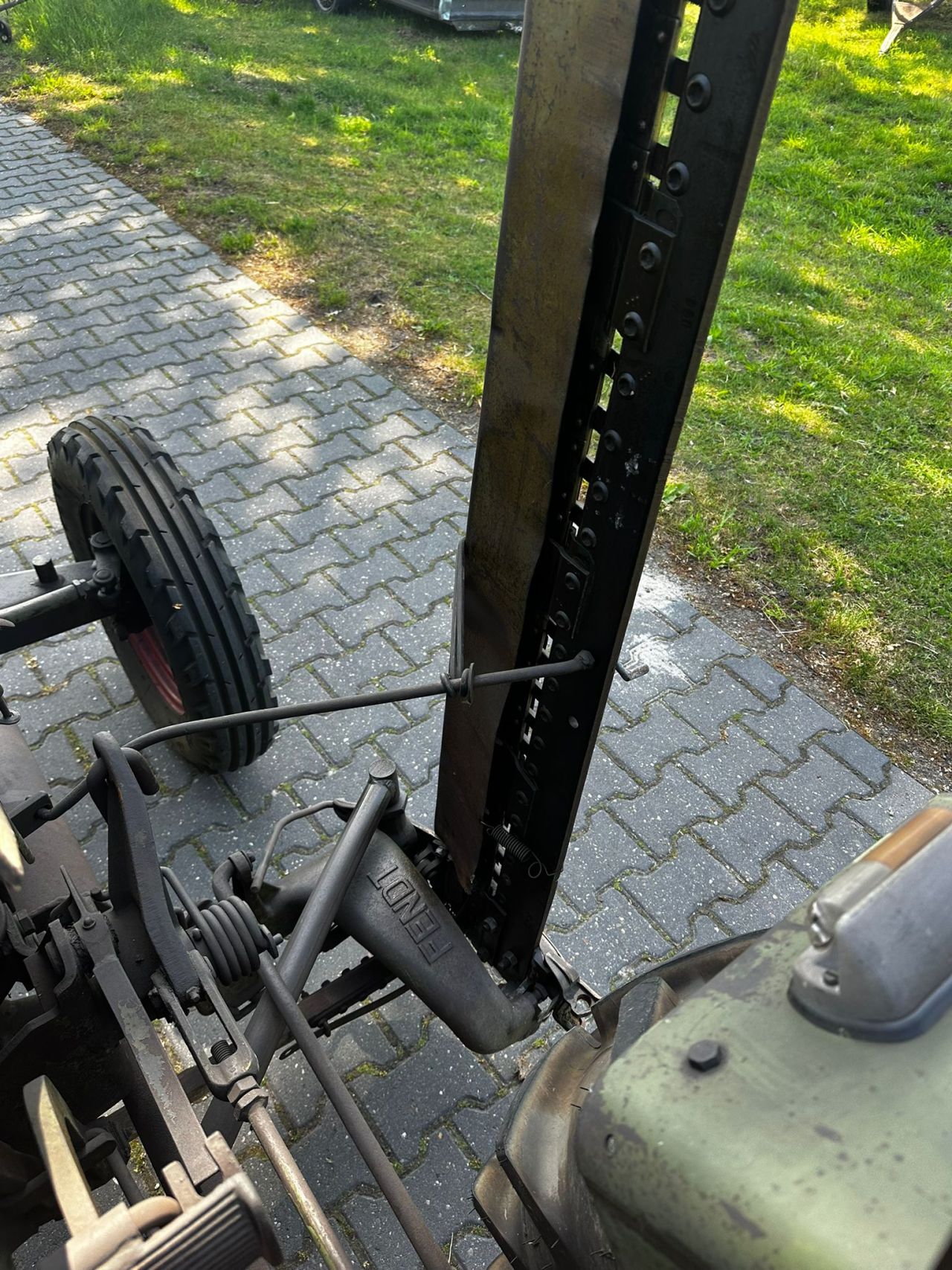Fendt Farmer 1 met hef en maaibalk