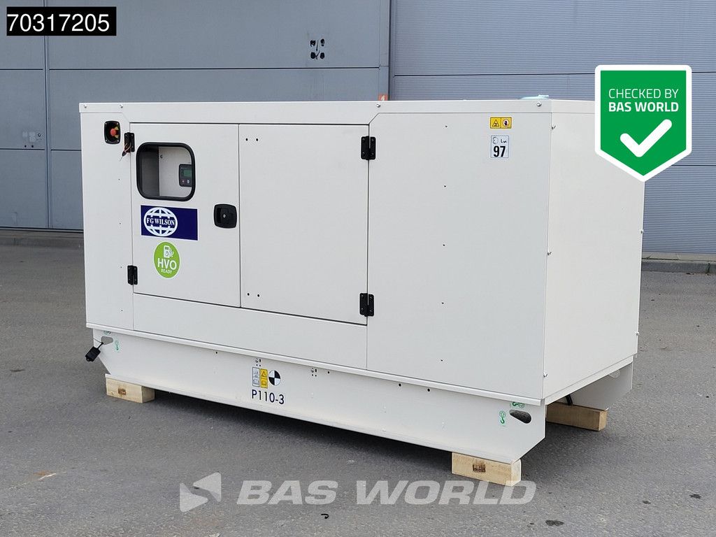 FG Wilson P110-3 110KVA - Perkins engine - Leroy Somer ALT - Warranty