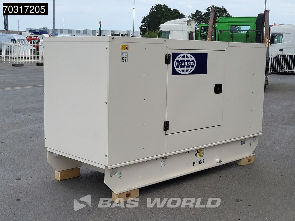 FG Wilson P110-3 110KVA - Perkins engine - Leroy Somer ALT - Warranty