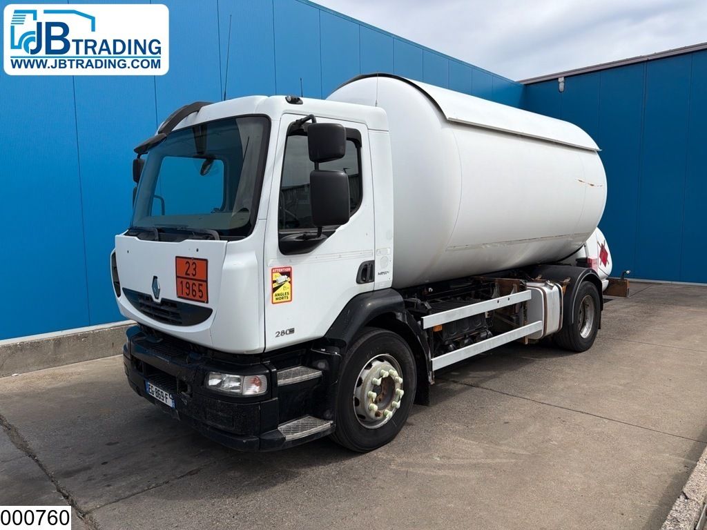 Renault Midlum 280 Dxi EURO 4, PTO, Telma, 18.707 Liter, GPL LPG