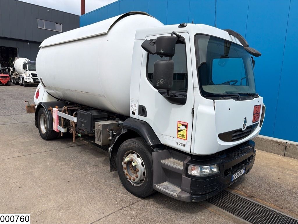 Renault Midlum 280 Dxi EURO 4, PTO, Telma, 18.707 Liter, GPL LPG