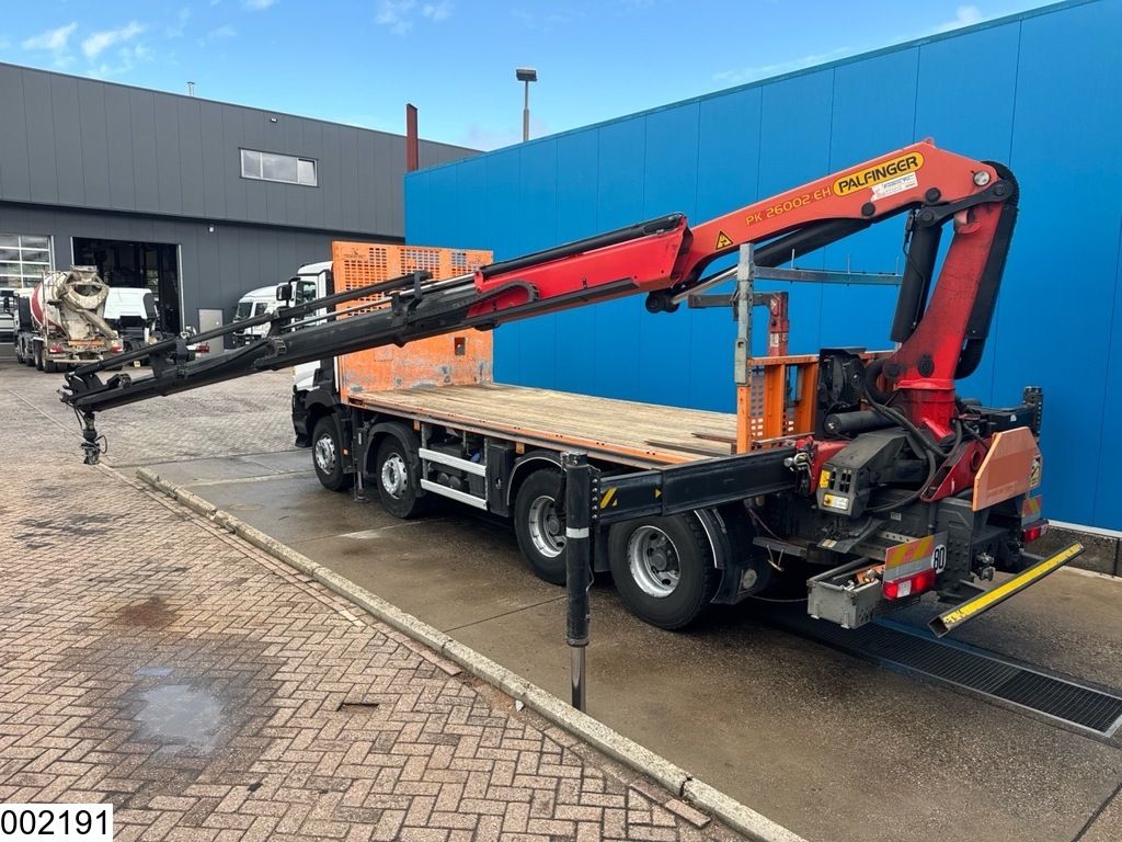 Renault C 430 8x4, EURO 6, Palfinger, Steel suspension