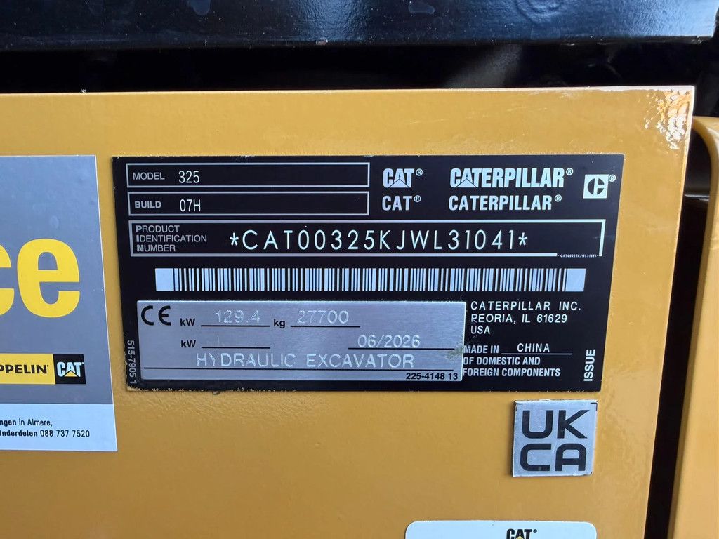 Caterpillar 325 CAT00325KJWL31041