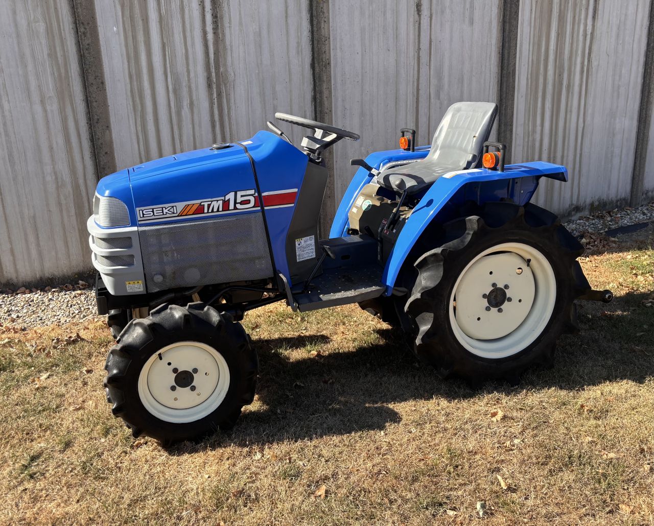 Iseki TM15 minitractor 4WD - slechts 651 uur - incl grote beurt