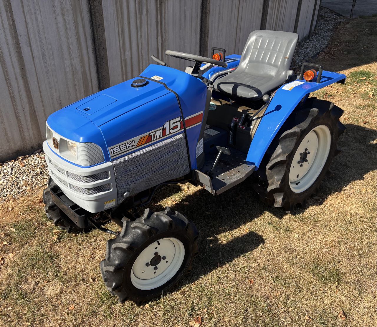 Iseki TM15 minitractor 4WD - slechts 651 uur - incl grote beurt